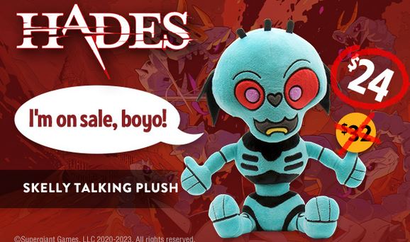 Hades Skelly Plush: Get Yours Now!