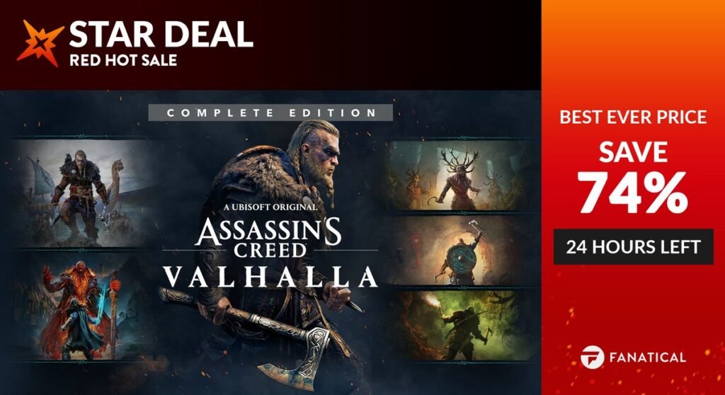 74% Off Assassin's Creed Valhalla Complete Edition! - Discount Gaming Alert