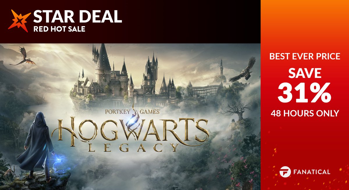 31% Off #HogwartsLegacy Now Available!